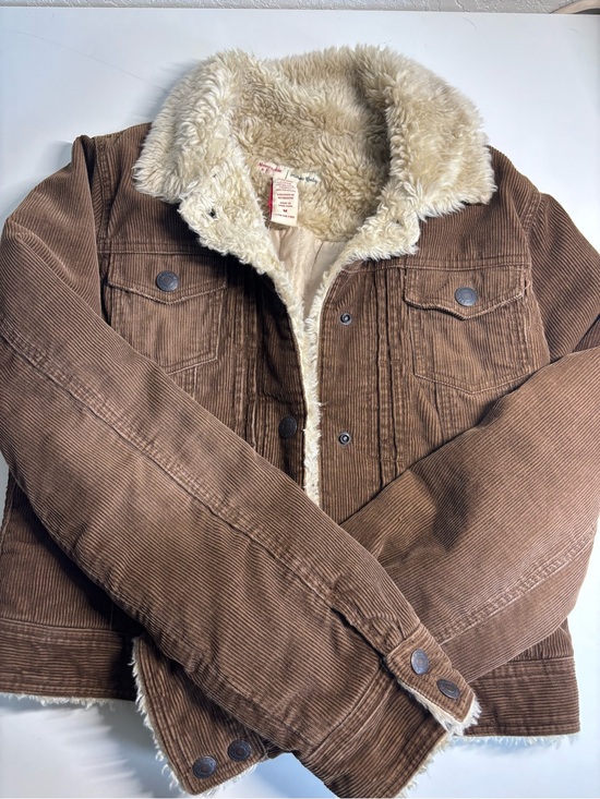 Abercrombie & Fitch Jackets & Blazers - Vintage Y2K Abercrombie & Fitch Sherpa Corduroy Trucker Jacket